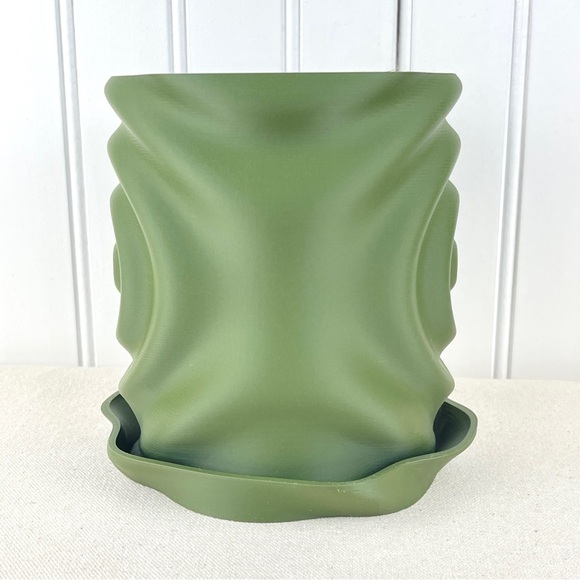 Modern Planter Pot, Waterdrop Planter, Modern Ripple Effect Planter - Picture 6 of 11